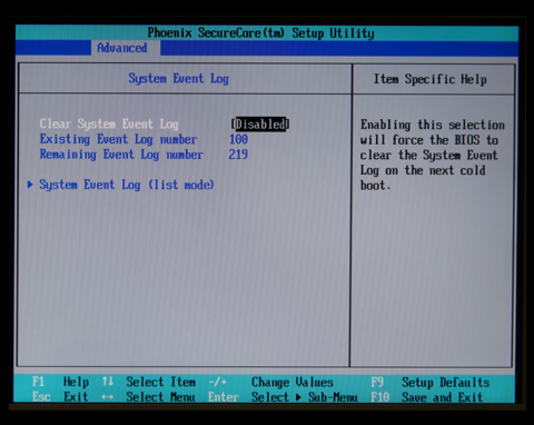 HP ML110 G5/G6 で電源ON時に 