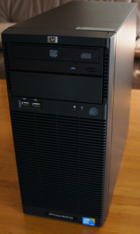 HP ProLiant ML110 G6 (3万円程度の安価版)のレビュー - 消費電力・CPUの交換:画像4