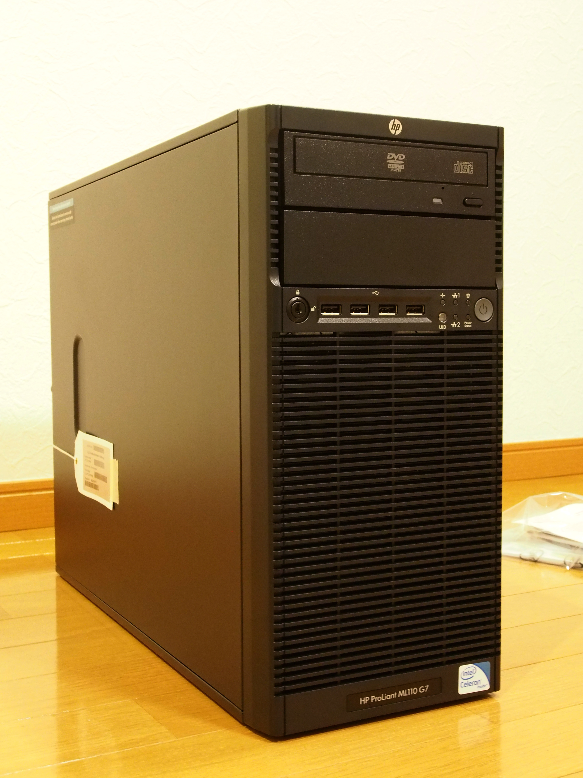 HP ProLiant ML110 G7 (1万円程度の安価版)のレビュー - 消費電力・CPU