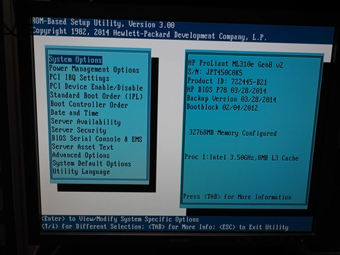 HP ProLiant ML310e Gen8 v2 サーバー のレビュー:画像45