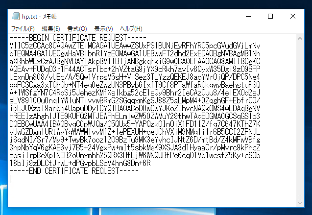 iLO4 の管理画面へのSSL証明書の設定手順 - iLO4 の管理画面にアクセスするとSSLのエラーが発生する:画像9