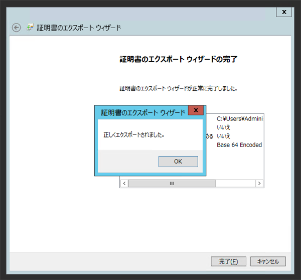 iLO4 の管理画面へのSSL証明書の設定手順 - iLO4 の管理画面にアクセスするとSSLのエラーが発生する:画像17