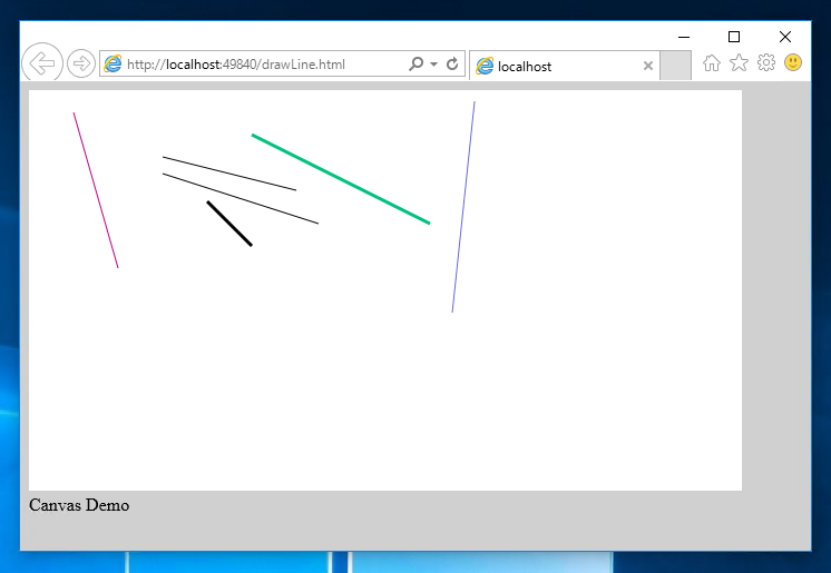 HTML Canvas を利用して線を描画する:画像2