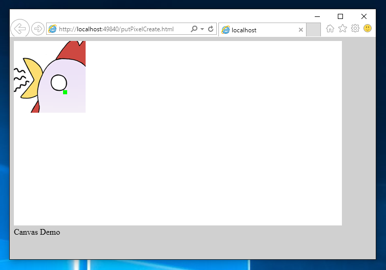 HTML Canvas でピクセル情報を設定する:画像2
