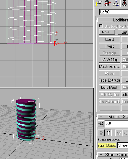 ボルトを作る - モデリング３ [iPentec 3DSMAX Tech]:画像10