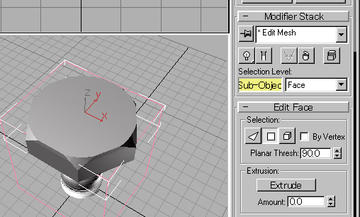 ボルトを作る - マルチサブオブジェクト [iPentec 3DSMAX Tech]:画像7