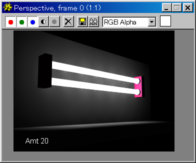 蛍光灯の作り方 - 質感設定 [iPentec 3DSMAX Tech]:画像11