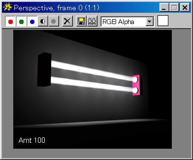 蛍光灯の作り方 - 質感設定 [iPentec 3DSMAX Tech]:画像12