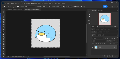 配置した画像の枠に×線(斜線)が表示される:画像8