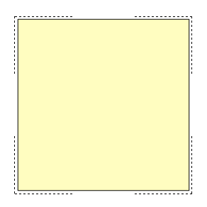 内側描画モードでクリッピングマスクされた図形を描画する:画像5
