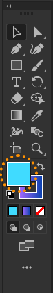 Illustratorで図形のグラデーションを単色の塗りに戻す:画像12