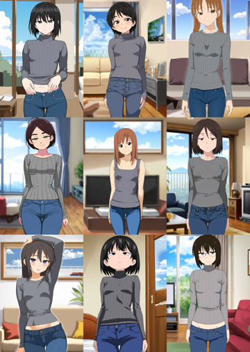Anima 2.9Bのスコアタグ (score_9, score_8, score_7 ...) の画像生成傾向を調査する:画像8