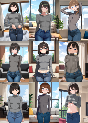 Anima 2.9Bのスコアタグ (score_9, score_8, score_7 ...) の画像生成傾向を調査する:画像5
