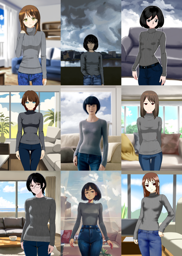Anima 2.9Bのスコアタグ (score_9, score_8, score_7 ...) の画像生成傾向を調査する:画像13