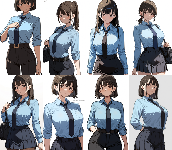 LoRAの適用あり - Anima用のLoRAを作成する:画像11