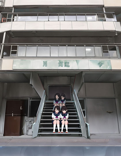 Animaの画像生成結果、SDXL（Illustrious）との比較:画像1