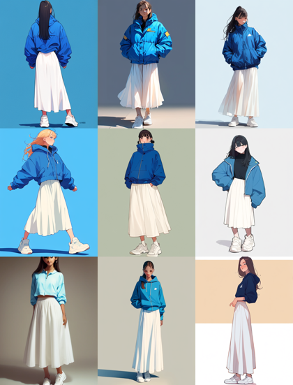 256×341 - Anima v1.0 の画像サイズの違いによる生成画像の比較:画像1