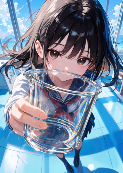 Qwen Image 2.1 を利用してガラスの屈折効果を表現する:画像4
