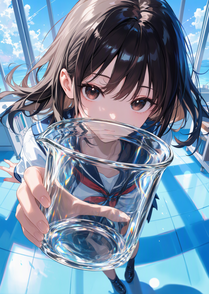 Qwen Image 2.1 を利用してガラスの屈折効果を表現する:画像6