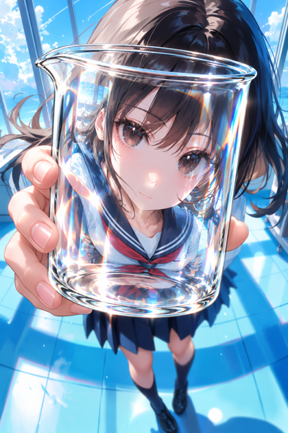 Qwen Image 2.1 を利用してガラスの屈折効果を表現する:画像12