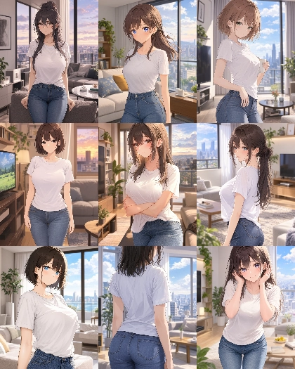 MOSS Imageのスコアタグ (score_9, score_8, score_7 ...) 、クオリティタグ(masterpiece, best quality, ...)の画像生成傾向を調査する:画像32
