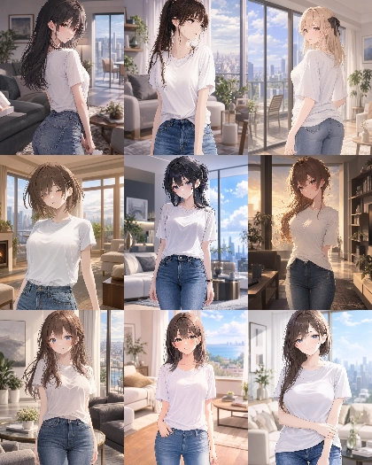 MOSS Imageのスコアタグ (score_9, score_8, score_7 ...) 、クオリティタグ(masterpiece, best quality, ...)の画像生成傾向を調査する:画像8