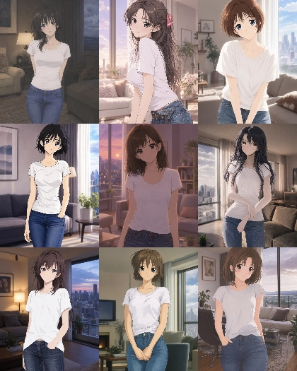 MOSS Imageのスコアタグ (score_9, score_8, score_7 ...) 、クオリティタグ(masterpiece, best quality, ...)の画像生成傾向を調査する:画像51