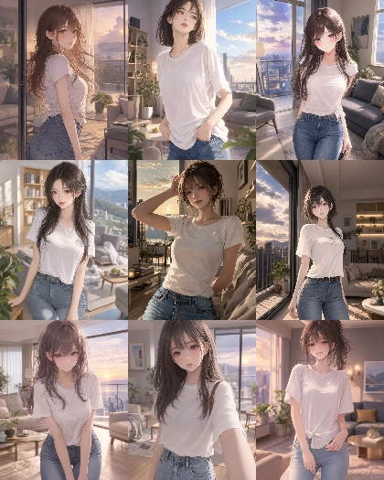 MOSS Imageのスコアタグ (score_9, score_8, score_7 ...) 、クオリティタグ(masterpiece, best quality, ...)の画像生成傾向を調査する:画像43