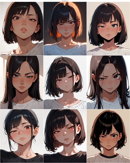 WAI-ANIMA v1.0 - 左右の目の表情が異なる顔を表現するプロンプト、画像生成結果:画像13