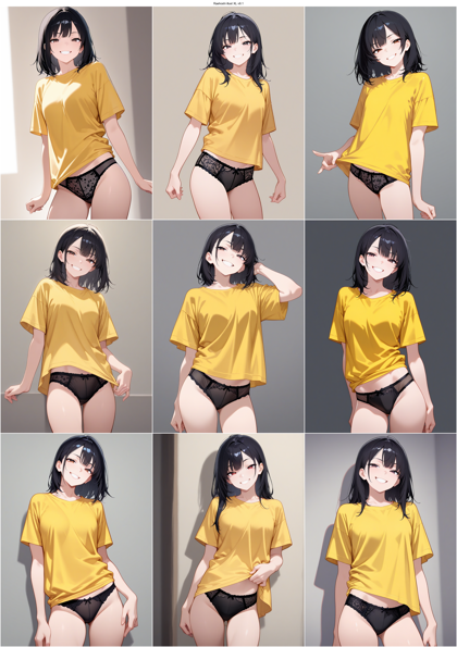 Raehoshi illust XL v9.1 - スパッツを表現するプロンプト、画像生成結果:画像14
