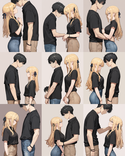 WAI-Illustrisous SDXL v16.0 - 画像生成で指定した語句が別の部分に反映される - プロンプトの染み出し:画像1