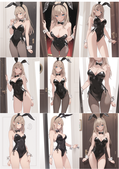 RIN Flanime Illustrious v3.0 - バニーガール衣装を表現するプロンプト、画像生成結果:画像7