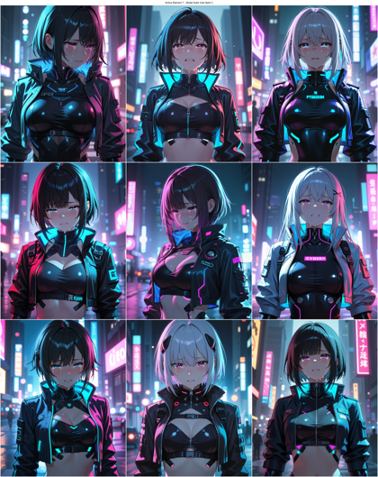 Anima Element 7 - Model Suite Void Spirit 3 - 泣き顔を表現するプロンプト、画像生成結果:画像16