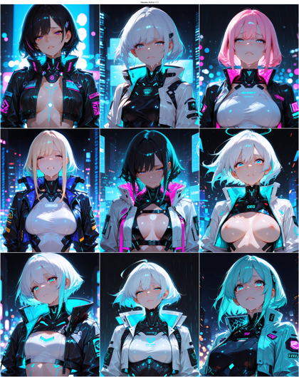Hassaku Anima v1.3 - 泣き顔を表現するプロンプト、画像生成結果:画像11