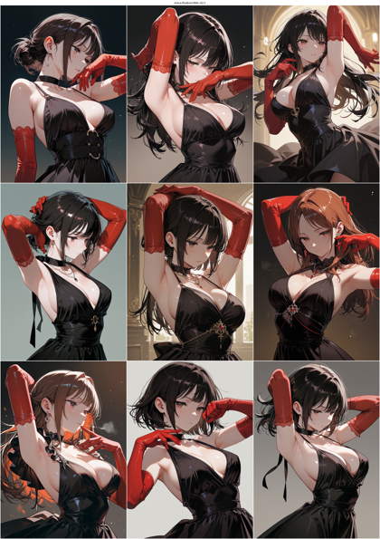 Anima-RiceBranOilMix v02.0 - 長い手袋、肘まであるグローブを表現するプロンプト、画像生成結果:画像8