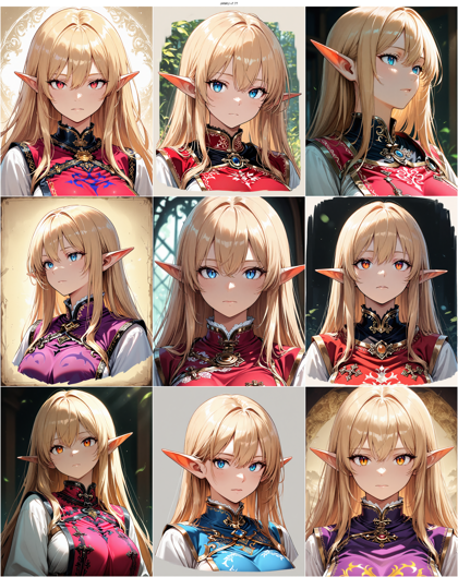 JANKU v7.77 - エルフ耳を表現するプロンプト、画像生成結果:画像7