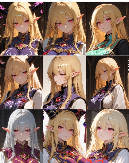 PerfectDeliberate-Anime v5.0_A - エルフ耳を表現するプロンプト、画像生成結果:画像8
