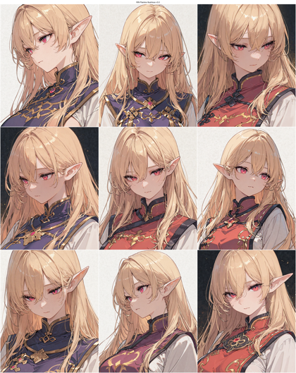 RIN Flanime Illustrious v3.0 - エルフ耳を表現するプロンプト、画像生成結果:画像4