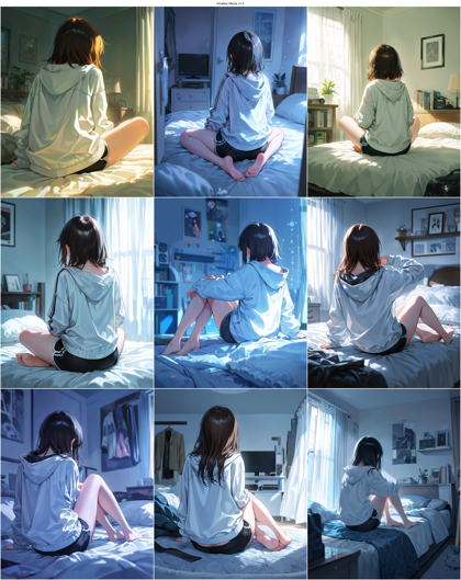 Amateur Remix v1.4 - 顔が見えないシーンを表現するプロンプト、画像生成結果:画像8