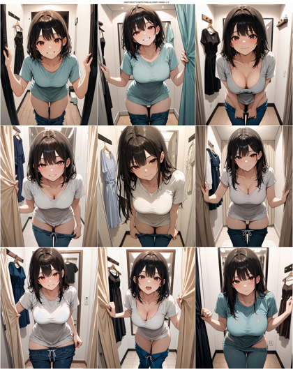 RAMTHRUST'S-NSFW-PINK-ALCHEMY-ANIMA v2.9 - 試着室のシーンを表現するプロンプト、画像生成結果:画像10