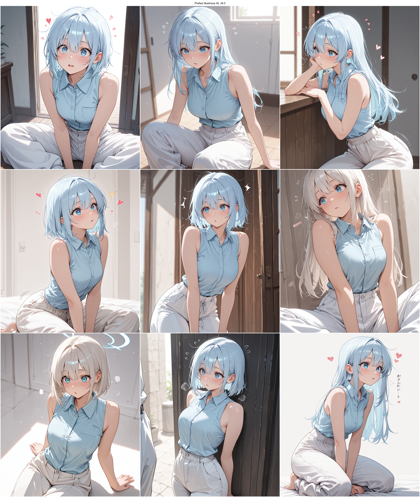 Prefect illustrious XL v8.0 - 恋する乙女の表情のプロンプト、画像生成結果:画像3