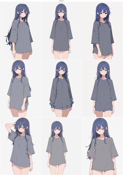 ANI:Detox v4 - 漫画的なキャラクター、線がしっかり、やや手描き感のある画像を生成するプロンプト、画像生成結果:画像35