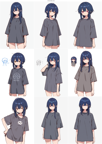Confound Atelier Lancet - 漫画的なキャラクター、線がしっかり、やや手描き感のある画像を生成するプロンプト、画像生成結果:画像15