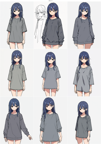 JANKU v7.77 - 漫画的なキャラクター、線がしっかり、やや手描き感のある画像を生成するプロンプト、画像生成結果:画像8