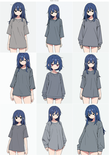 Mergestein - Animu Reborn - 漫画的なキャラクター、線がしっかり、やや手描き感のある画像を生成するプロンプト、画像生成結果:画像9