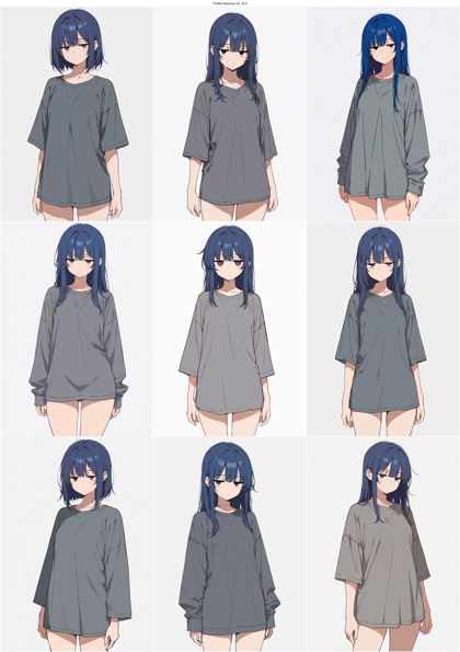 Prefect illustrious XL v8.0 - 漫画的なキャラクター、線がしっかり、やや手描き感のある画像を生成するプロンプト、画像生成結果:画像24