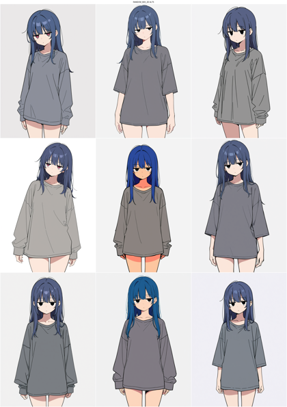 RANDOM_MIX_2D ALT5 - 漫画的なキャラクター、線がしっかり、やや手描き感のある画像を生成するプロンプト、画像生成結果:画像27