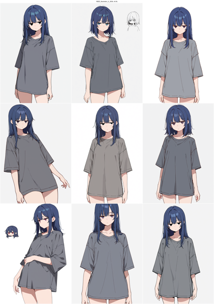 REED_Illustration_IL_SDXL v6.0IL - 漫画的なキャラクター、線がしっかり、やや手描き感のある画像を生成するプロンプト、画像生成結果:画像30