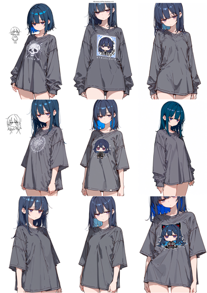 RIN Anime ArtFlow Illustrious v4.0 - 漫画的なキャラクター、線がしっかり、やや手描き感のある画像を生成するプロンプト、画像生成結果:画像31