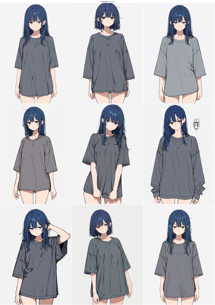 UmetanaMix V2 v1.43 - 漫画的なキャラクター、線がしっかり、やや手描き感のある画像を生成するプロンプト、画像生成結果:画像12